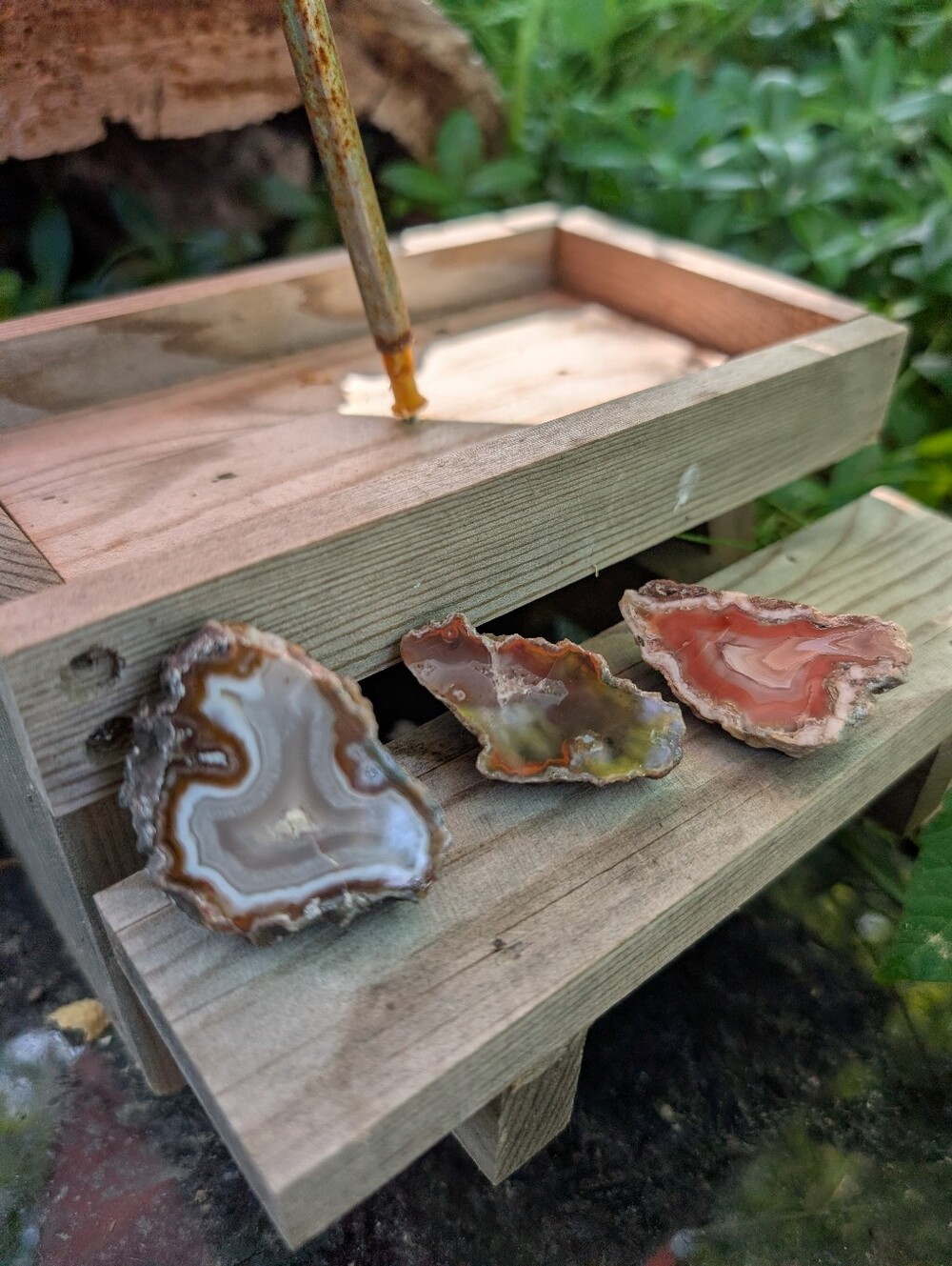 Summer agate Trio